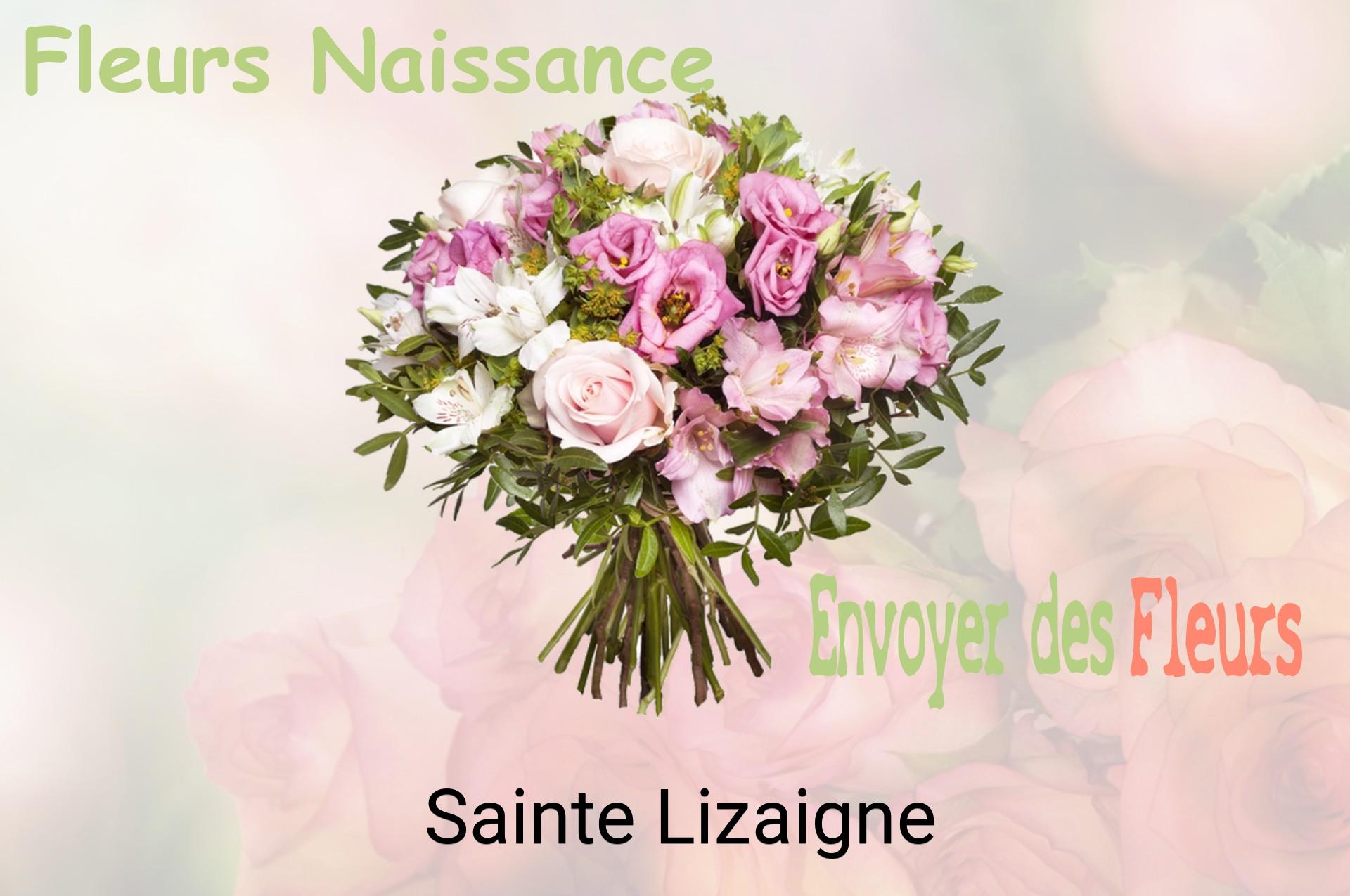 Bouquet de fleurs de naissance livré à Sainte-Lizaigne